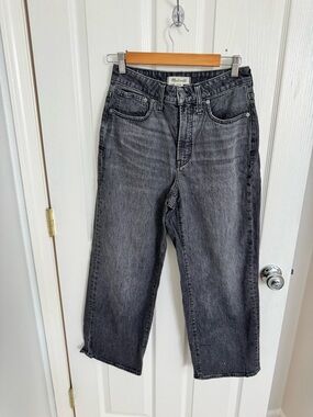 Madewell Curvy Perfect Vintage Wide-Leg Crop Jeans